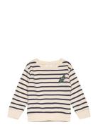 Tnstnat Sweatshirt Tops Knitwear Pullovers Cream The New