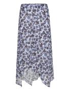 Rodebjer Turner Violet Ditsy Skirts Knee-length & Midi Skirts Blue ROD...