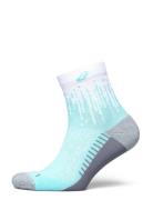 Performance Run Sock Quarter Sport Socks Regular Socks Blue Asics