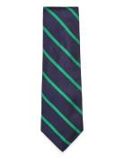 Striped Silk Repp Tie Slips Navy Polo Ralph Lauren