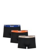 Trunk 3P Power Boxershorts Black BOSS