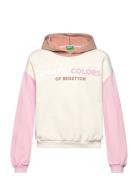 Sweater W/Hood Tops Sweatshirts & Hoodies Hoodies Multi/patterned Unit...