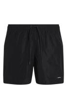 Medium Drawstring Badeshorts Black Calvin Klein