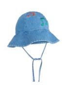 Note Emb Sun Hat Solhat Blue Mini Rodini