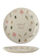 Sweets Plate Home Meal Time Plates & Bowls Plates Cream Bloomingville