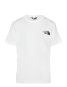 B Box Nse S/S Tee Sport T-Kortærmet Skjorte White The North Face