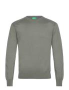 Sweater L/S Tops Sweatshirts & Hoodies Sweatshirts Green United Colors...