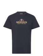 Britain Jersey Tee Tops T-Kortærmet Skjorte Navy Morris