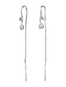 Junia Earrings Ørestickere Smykker Silver Maanesten