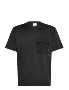 Ss Tee Tops T-Kortærmet Skjorte Black Champion