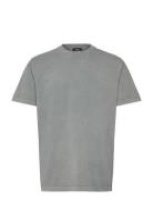 Combed Jersey Dye Thorbjørn B Tee Tops T-Kortærmet Skjorte Grey Mads N...