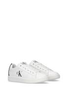 Kids Low Cut Lace-Up Sneaker Low-top Sneakers White Calvin Klein