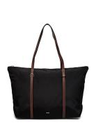 Shopper Bag With Double Handle Shopper Taske Black Mango