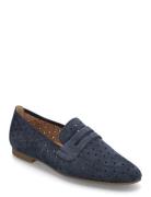 Loafer Sko Flade Navy Gabor