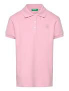 H/S Polo Shirt Tops T-shirts Polo Shirts Short-sleeved Polo Shirts Pin...