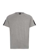 Balance T-Shirt Rn Designers T-Kortærmet Skjorte Grey BOSS