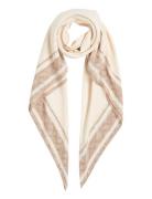 Elevated Chic Texture Square Accessories Scarves Lightweight Scarves B...