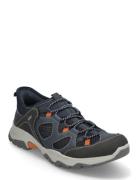 B8350-14 Sport Men Sport Shoes Sport Outdoor-hiking Shoes Blue Rieker