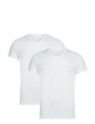 V-Neck T-Shirt 2-Pack Designers T-Kortærmet Skjorte White GANT