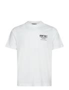 Cotton Jersey Frode Mnc Tee Tops T-Kortærmet Skjorte White Mads Nørgaa...