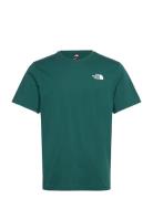 M S/S Redbox Tee Sport T-Kortærmet Skjorte Green The North Face