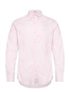 Reg Pinpoint Oxford Shirt Tops Shirts Casual Pink GANT