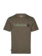 Linear Logo Short Sleeve Tee Designers T-Kortærmet Skjorte Khaki Green...