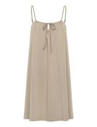 Rwnancy Strap Dress Nattøj Beige Rosemunde