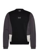 Sweatshirt Tops Sweatshirts & Hoodies Sweatshirts Black EA7