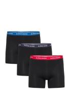 Cotton Stretch Boxer 3P Boxershorts Black Björn Borg