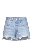 501® Original Short Light Indigo - Worn In Bottoms Shorts Denim Shorts...