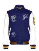 Lt Wt Cl Ath Flc-Lsl-Sws Designers Jackets Bomber Jackets Navy Polo Ra...