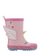 Unicorn Rubberboots Gummistøvler Pink Einhorn