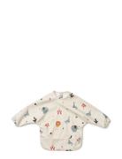 Merle Printed Cape Bib Baby & Maternity Baby Feeding Bibs Long Sleeve ...