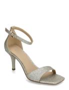 Jaida Heeled Sandal Sandal Med Hæl Silver Michael Kors