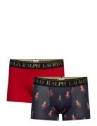 Stretch Cotton Trunk 2-Pack Boxershorts Navy Polo Ralph Lauren