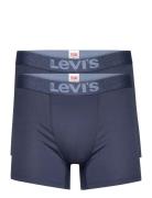 Levis Men Mel Wb Boxer Brief Org Co 2P Boxershorts Blue Levi's®