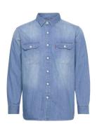 Jackson Worker Franklin Light Tops Shirts Casual Blue Levi's®