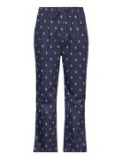 Signature Pony Cotton Pajama Pant Hyggebukser Navy Polo Ralph Lauren