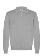 Ls Thermal 3 Bttn Henley Rainy Tops Knitwear Long Sleeve Knitted Polos...