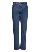 501® Jeans For Women Med Indigo - Flat Finish Bottoms Jeans Straight-r...