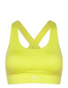 Pwrbreathe Run Bra Sport Bras & Tops Sports Bras - All Yellow PUMA