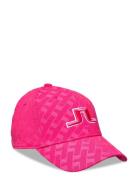 Anga Jacquard Cap Sport Women Sport Accessories Sport Caps Pink J. Lin...