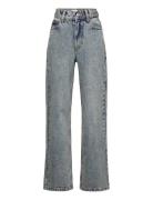 Grapito Dirty Blue Bottoms Jeans Wide Jeans Blue Grunt