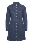 Otto Western Dress Square Deal Kort Kjole Blue Levi's®