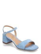 Kirk25Ks Sandal Med Hæl Blue UNISA