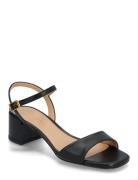 Kirk_25_Nto Sandal Med Hæl Black UNISA