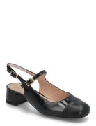 Jumisgianto Shoes Sling Backs Heeled Slingbacks Black UNISA