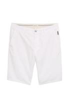 Regular Linen Chino Shorts Bottoms Shorts Chinos Shorts White Tom Tail...