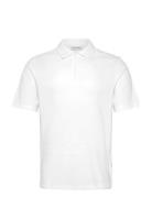 Jjbenja Polo Ss Tops Polos Short-sleeved White Jack & J S